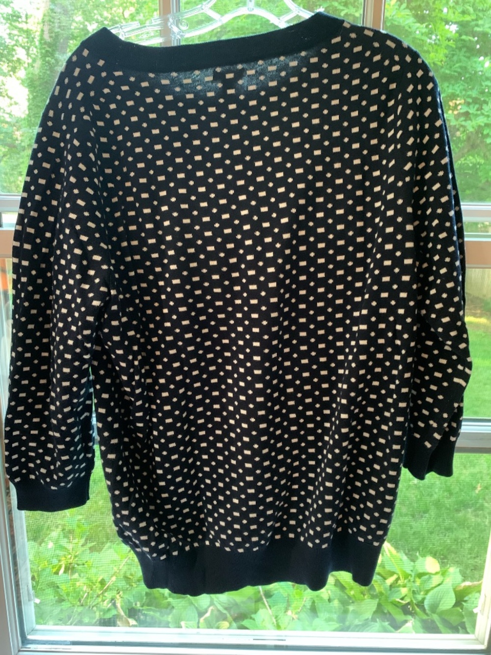 JCrew Cotton 3/4 Sweater - Picture 4 of 5